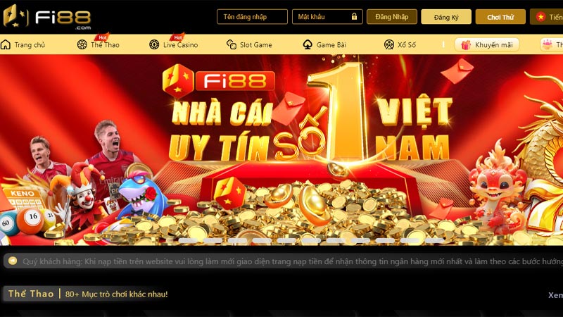 Trang web Casino trực tuyến Uy Tín – Fi88